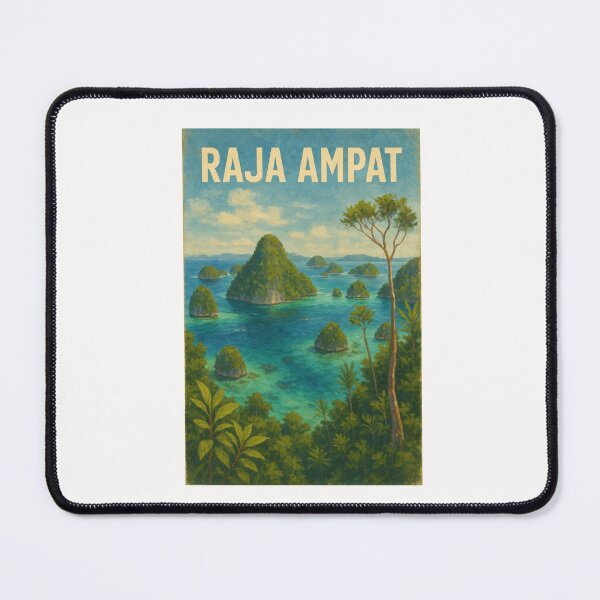 Item preview, Raja Ampat Archipelago Panoramic View designed and sold by Places On Earth.