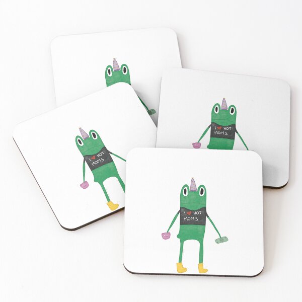 Item preview, I Heart Hot Moms Frog designed and sold by matchaidesigns.