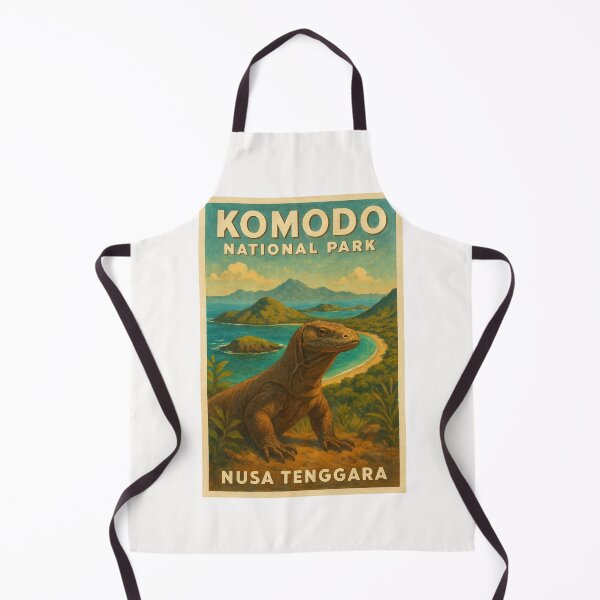 Item preview, Komodo National Park Indonesia Coastal View designed and sold by Places On Earth.