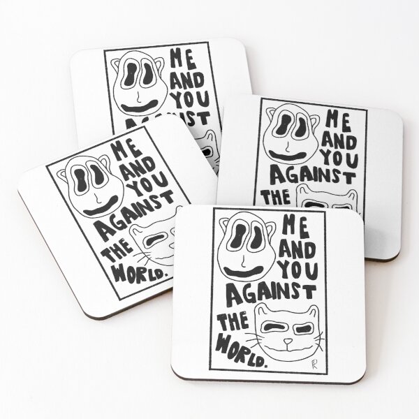 Item preview, Me and You Against the World designed and sold by matchaidesigns.