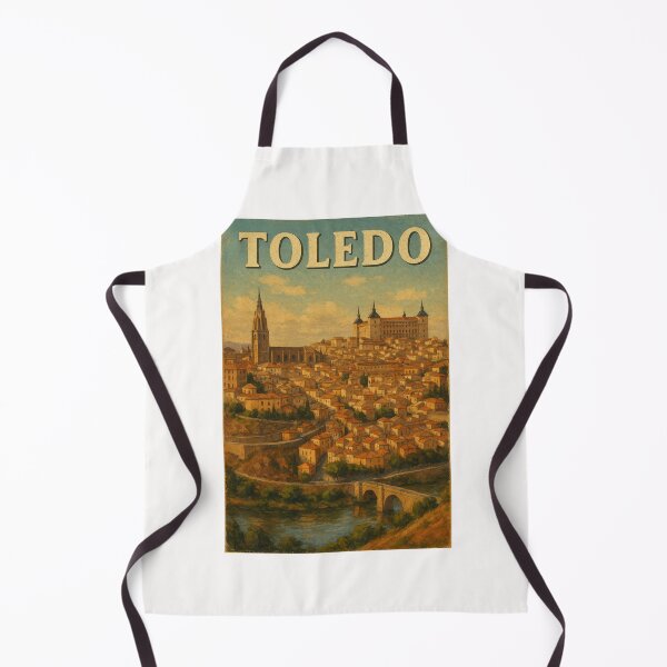 Item preview, Toledo Spain Alcázar and Cathedral View designed and sold by Places On Earth.