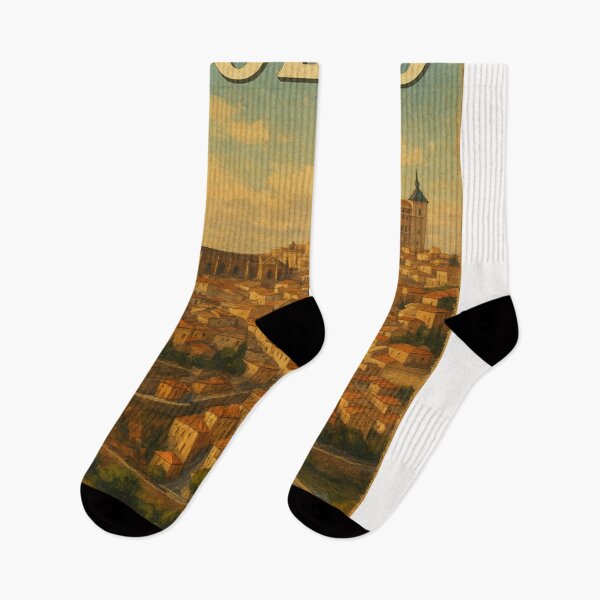 Item preview, Toledo Spain Alcázar and Cathedral View designed and sold by Places On Earth.