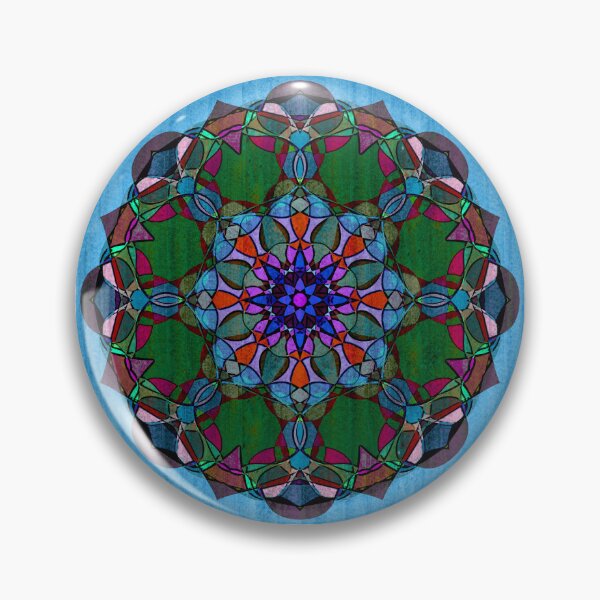 Artikelvorschau, Buntglas-Blumenjuwel entworfen und verkauft von Majikat Designs.