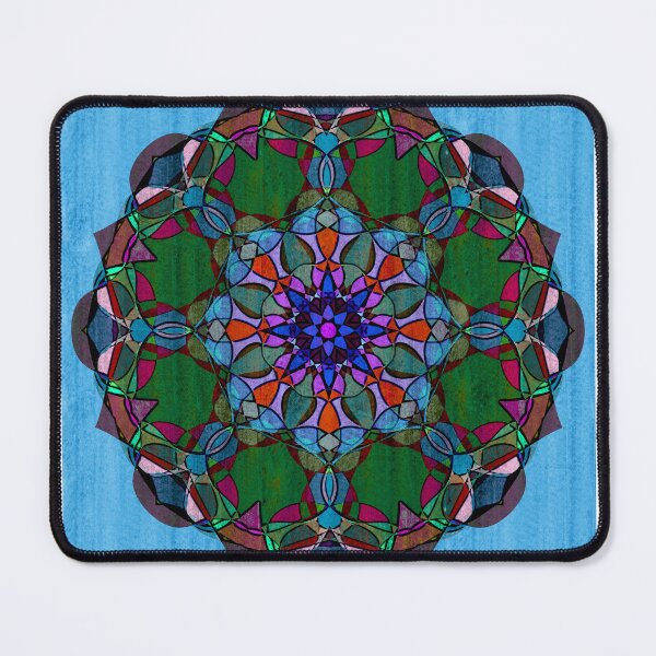 Item preview, Stained Glass Flower Jewel designed and sold by Majikat Designs.