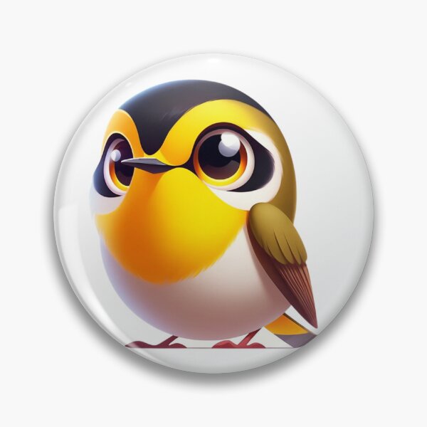 Item preview, Adorable Common Yellowthroat Warbler designed and sold by Sillytoe.