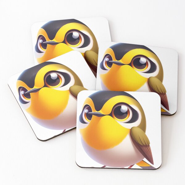 Item preview, Adorable Common Yellowthroat Warbler designed and sold by Sillytoe.
