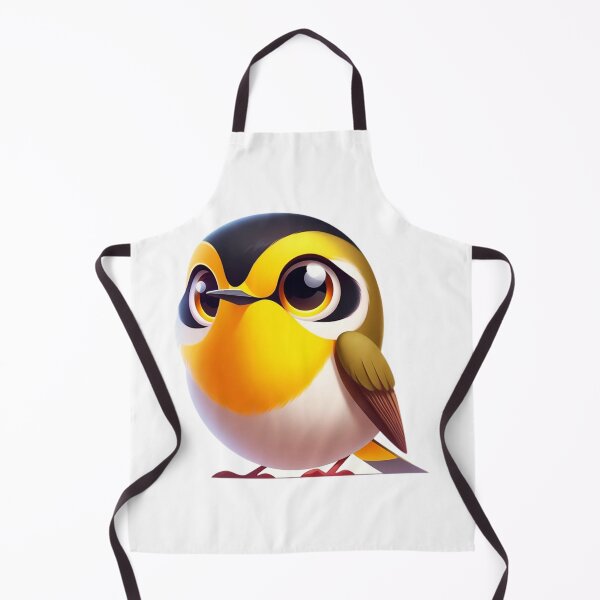 Item preview, Adorable Common Yellowthroat Warbler designed and sold by Sillytoe.
