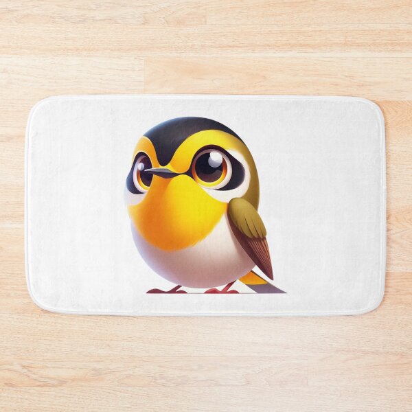 Item preview, Adorable Common Yellowthroat Warbler designed and sold by Sillytoe.