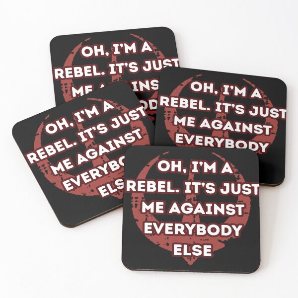 Item preview, Oh, I’m a rebel. It’s just me against everybody else designed and sold by Guili arts ⭐⭐✅.