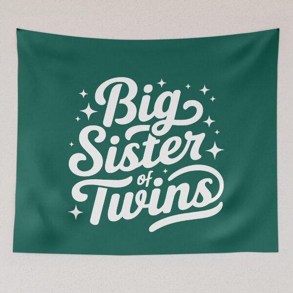Item preview, Big Sister Of Twins designed and sold by NosandEdgy.