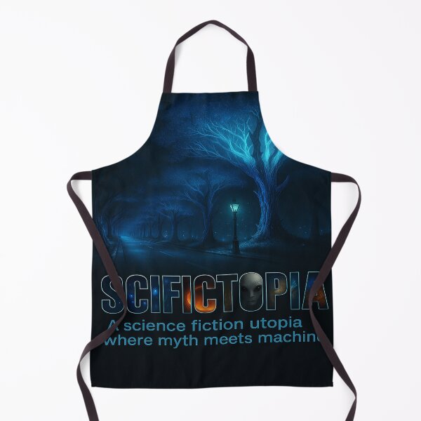 Item preview, Bio-Lum Forest | SCIFICTOPIA Collage Logo Sci-Fi Dreamscape designed and sold by Scifictopia.
