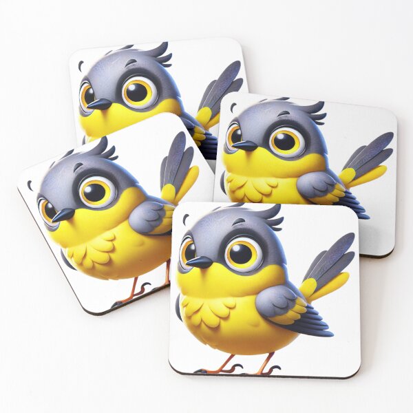 Item preview, Adorable Mourning Warbler designed and sold by Sillytoe.