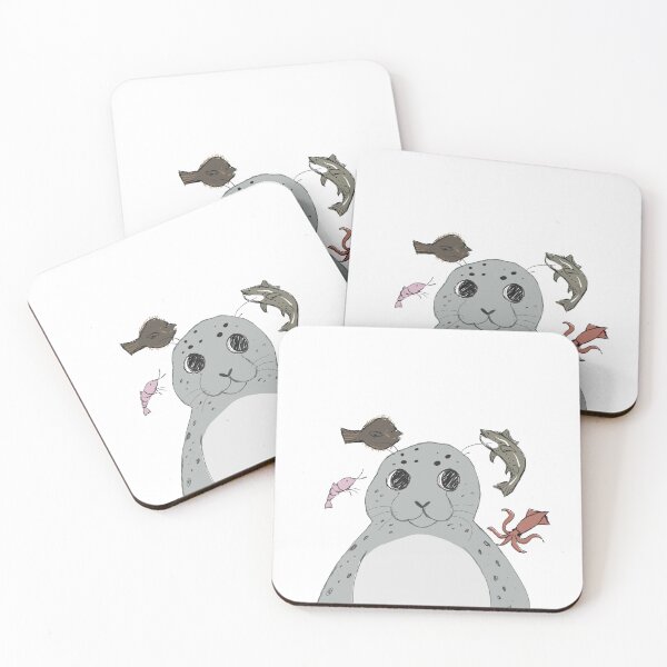 Item preview, Seal dinner time designed and sold by nickycamii.