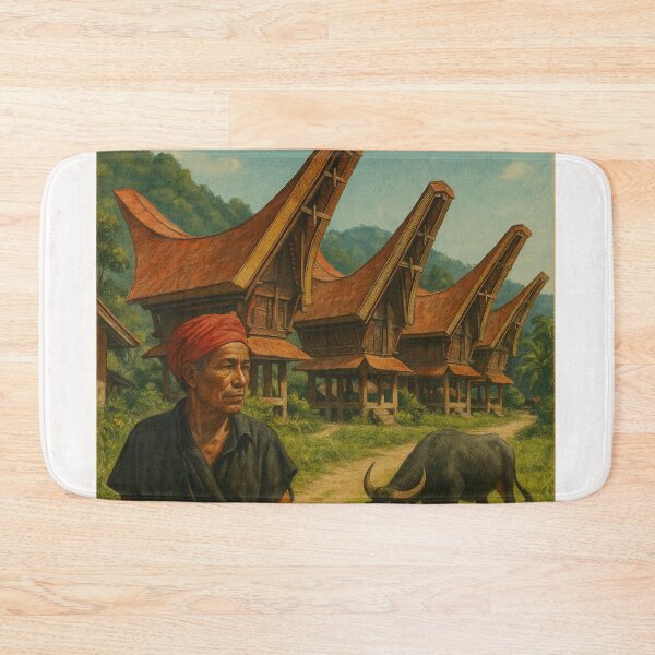 Item preview, Tana Toraja Traditional Homes and Culture designed and sold by Places On Earth.