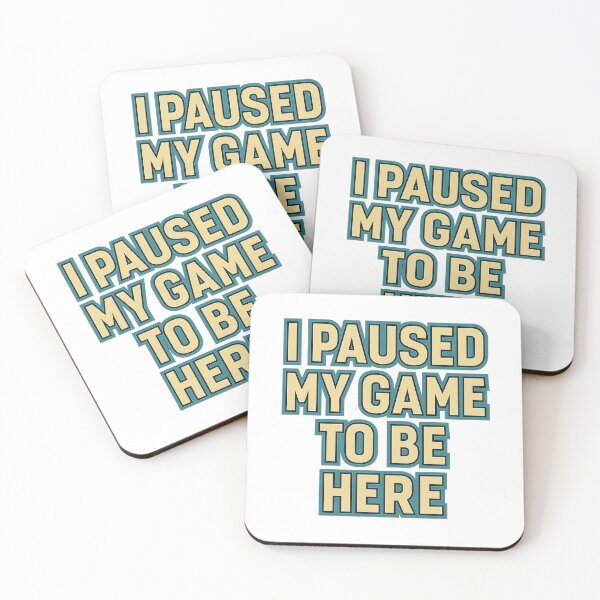 Item preview, I Paused My Game to Be Here | Retro Gamer designed and sold by ⭐Anistore⭐.