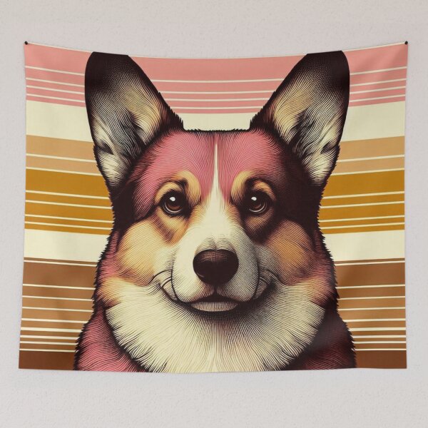 Item preview, Welsh Corgi Art  designed and sold by FloridaWildOnes.