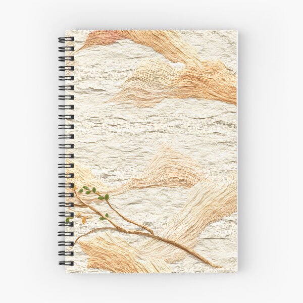 Item preview, Minimalist Japanese Washi Landscape Texture | Organic Zen Scene designed and sold by Kawaii Drops .