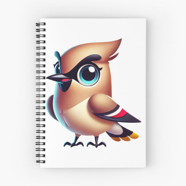 Item preview, Adorable Cedar Waxwing designed and sold by Sillytoe.