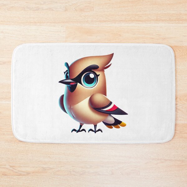 Item preview, Adorable Cedar Waxwing designed and sold by Sillytoe.
