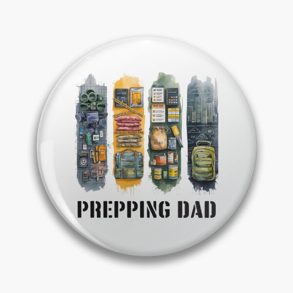 Item preview, Prepping Dad | Survivalist Father's Day T-Shirt for Preppers & Preparedness Fans designed and sold by CuteDesignables.