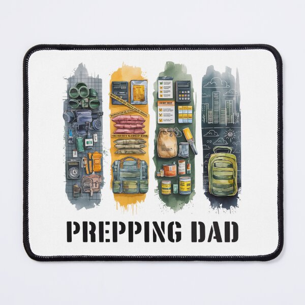 Item preview, Prepping Dad | Survivalist Father's Day T-Shirt for Preppers & Preparedness Fans designed and sold by CuteDesignables.