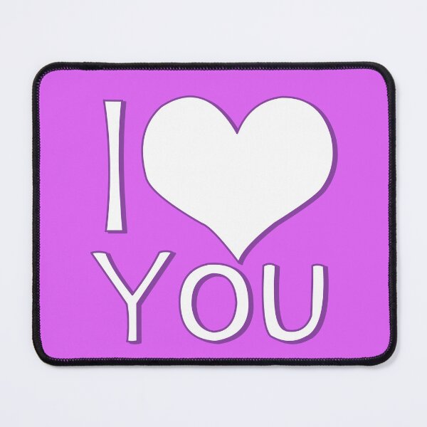 Item preview, love you purple designed and sold by ZiphGames.