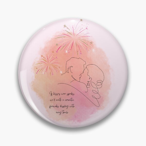 Item preview, If Kisses Were Sparks, We'd Create a Romantic Firework Display With Every Touch designed and sold by sakuraholic.