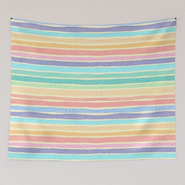 Item preview, Pastel Stripes Hand Drawn with Glitter designed and sold by Melissify.