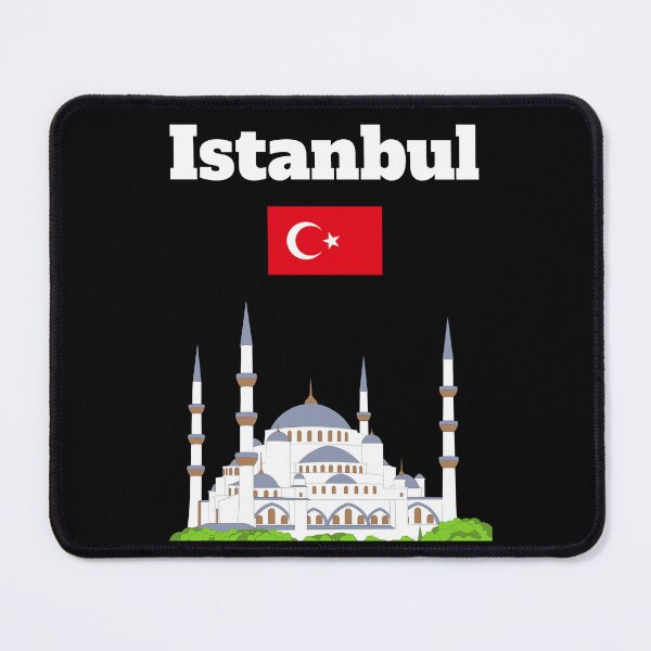 Item preview, Istanbul Souvenir Blue Mosque Turkey holiday Turkish flag designed and sold by Artstastic.