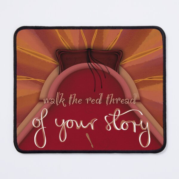 Item preview, Red Carpet - “Walk the red thread of your story” designed and sold by moonlyfaith.