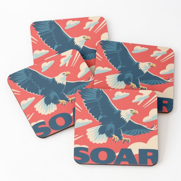 Item preview, Soar Free – Bald Eagle Hope Style Obama designed and sold by HoopeStylee.