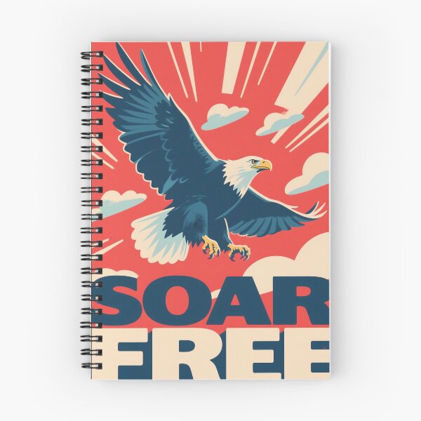 Item preview, Soar Free – Bald Eagle Hope Style Obama designed and sold by HoopeStylee.