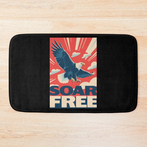 Item preview, Soar Free – Bald Eagle Hope Style Obama designed and sold by HoopeStylee.