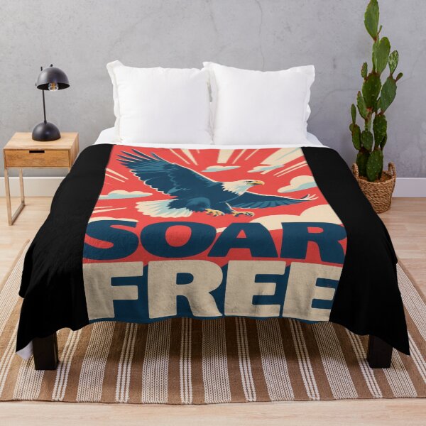 Item preview, Soar Free – Bald Eagle Hope Style Obama designed and sold by HoopeStylee.