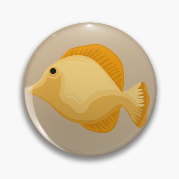 Item preview, Goofy Yellow Fish Friend designed and sold by Emily  Howland.