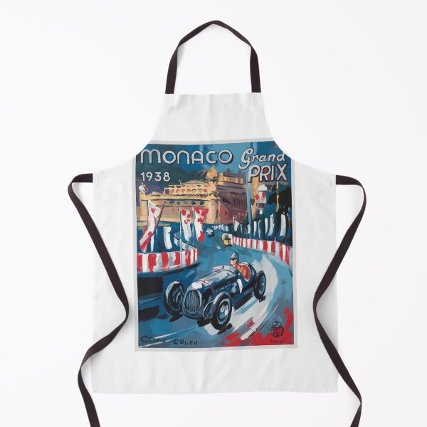 Item preview, 1938 MONACO Grand Prix Racing Poster designed and sold by retrographics.