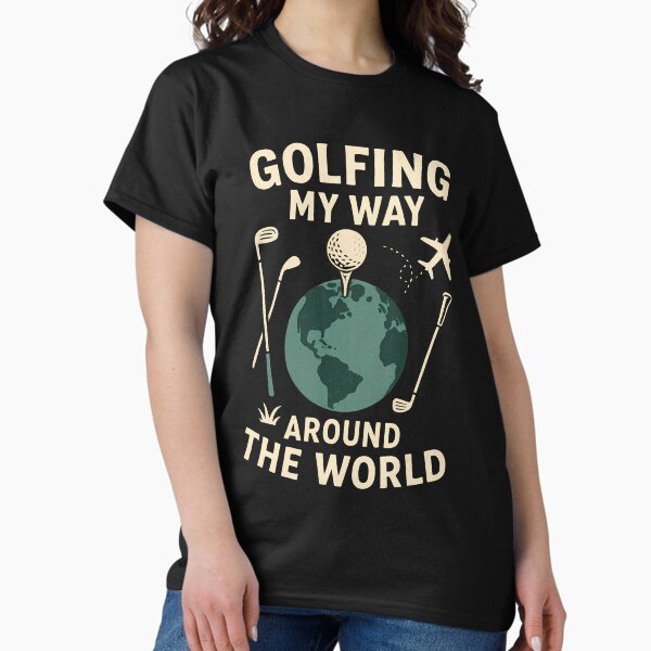 Item preview, Golfing My Way Around The World designed and sold by A&W Designs.