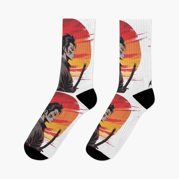 Item preview, Heroic Ninja Silhouette Against Fiery Sunset  designed and sold by CrystalCove11.
