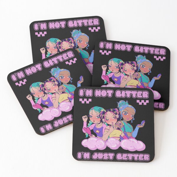 Item preview, I’m Not Bitter I’m Just Better – Petty Girlcore Breakup Design designed and sold by Honominu.
