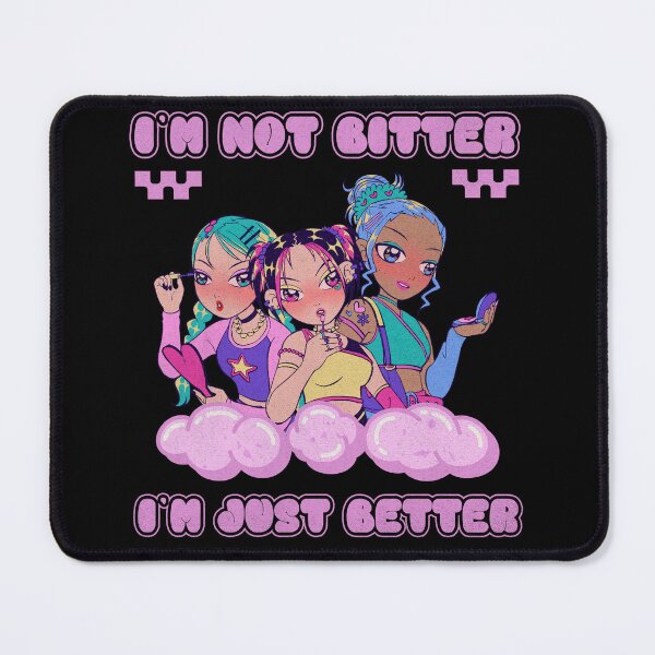 Item preview, I’m Not Bitter I’m Just Better – Petty Girlcore Breakup Design designed and sold by Honominu.