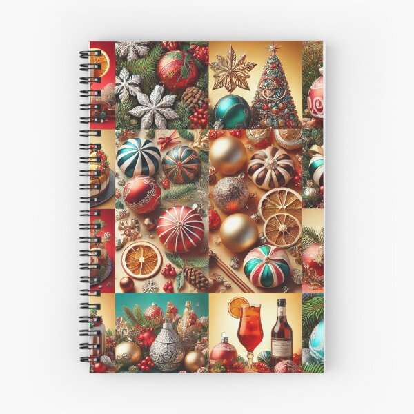 Item preview, Festive Christmas Decorations with Ornaments, Desserts, and Drinks. designed and sold by MirraStore.
