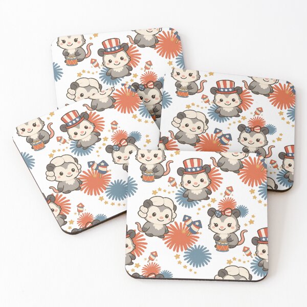 Item preview, Patriotic Opossums designed and sold by Piperxbea.