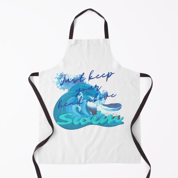 Item preview, Swim - Just keep your head above designed and sold by AutisticShark.