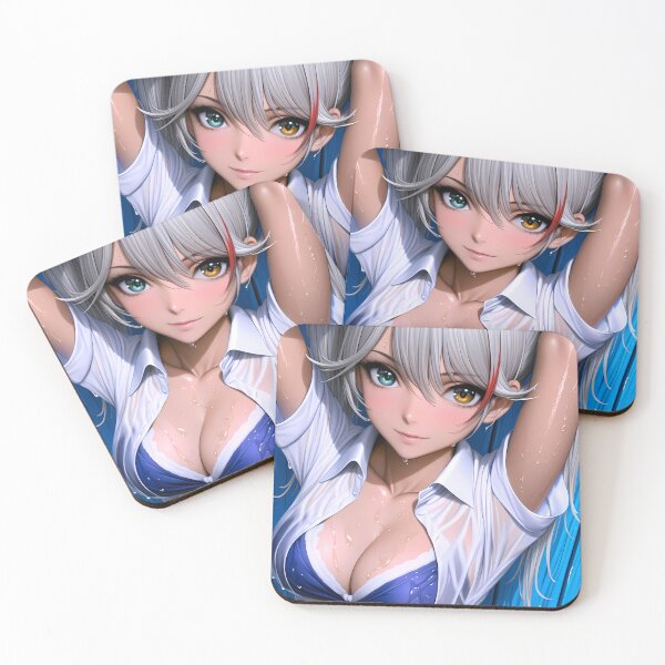 Item preview, Prinz Eugen Azur Lane Wet Look Bikini Summer Fantasy Anime Girl designed and sold by mildaclairmo.