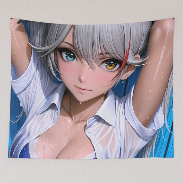 Item preview, Prinz Eugen Azur Lane Wet Look Bikini Summer Fantasy Anime Girl designed and sold by mildaclairmo.