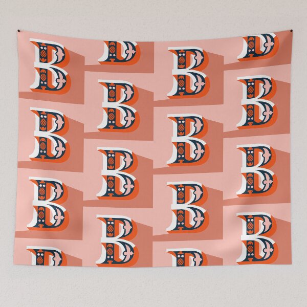 Item preview, Letter B Illustrations Nature Colorful Design designed and sold by ART ATTACK ZONE.