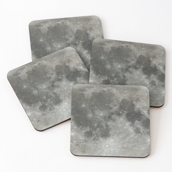 Item preview, Moon Surface Map – Celestial Lunar Art designed and sold by Steven's Space.