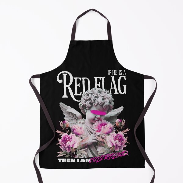 Item preview, If He’s a Red Flag Then I’m Colorblind – Angelcore Situationship Design designed and sold by Honominu.