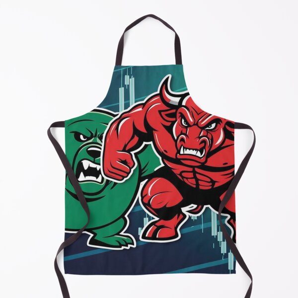 Item preview, Angry Reddish Bull vs. Angry Green Bear designed and sold by MerlinWear.