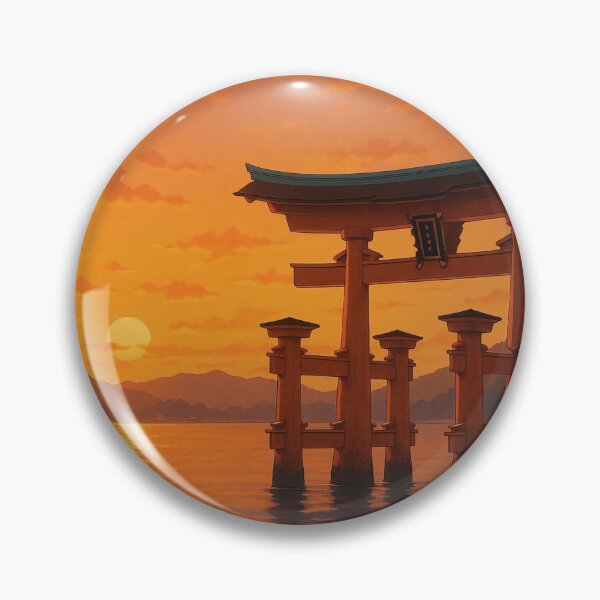 Item preview, Sunset at Miyajima Floating Torii designed and sold by Takeda-art.